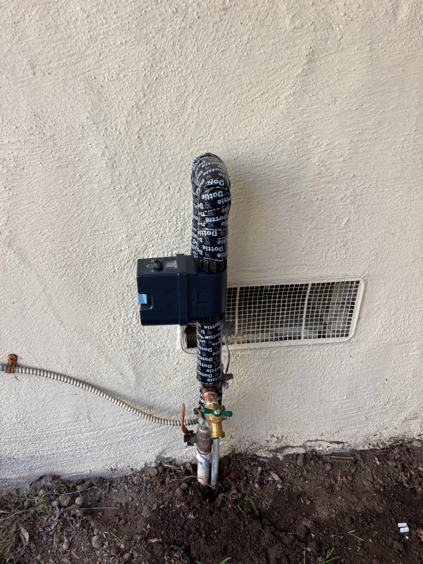 Whole-home smart water monitor and shut-off valve install